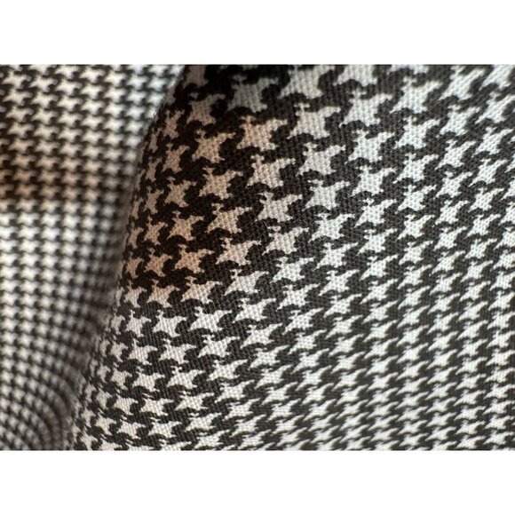 Christopher & Banks The Perfect Pant Mid Rise Houndstooth Trousers Womens 14 Avg - Picture 5 of 9